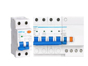 Chint RCBO NB1L-63 Модулен прекъсвач с ДТЗ 1P+N C50A,30mA,6kA